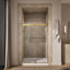 Levity 47.63" x 74" Bypass Shower Door with CleanCoat® Technology