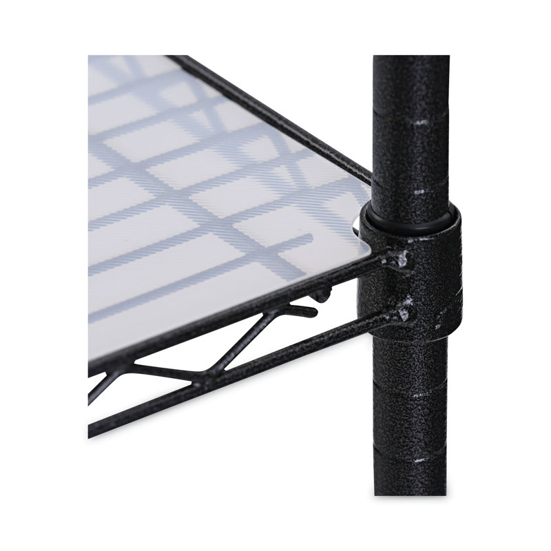 36" W x 18" D Shelf Liners for Wire Shelving in Clear Plastic