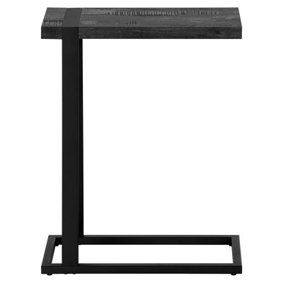 Black Laminate Table For Living Room - Strong, Contemporary Snack In Bedroom , Stable