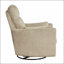Fauteuil inclinable et pivotant moderne avec revêtement en microfibre et coussins assortis pour un confort et une polyvalence ultimes-1523374905