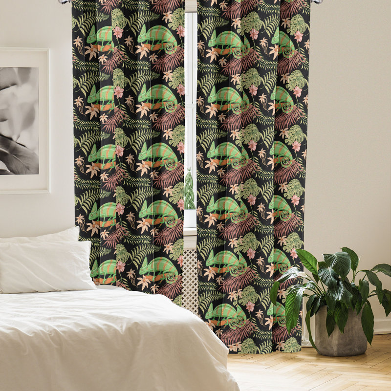 Multicolore gris anthracite exotique East Urban Home, L 56 po x L 95 po