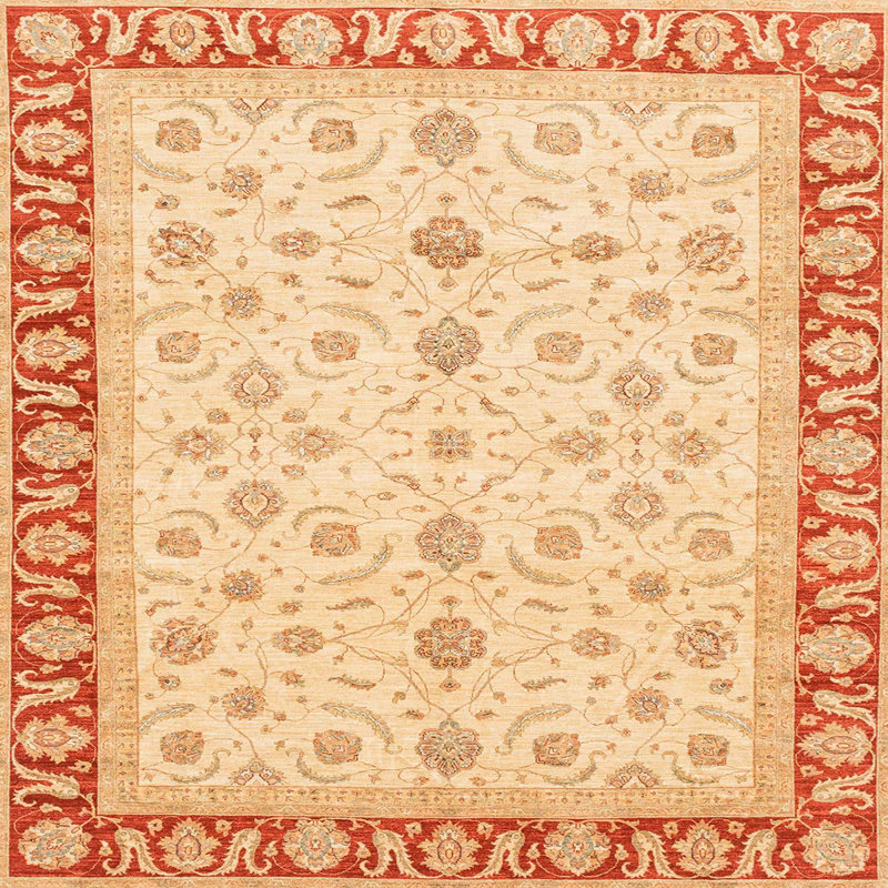 Tapis abstrait 4051, Carré 6 pi