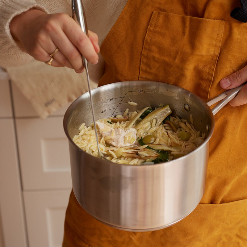 Profile Matte Stainless Steel (18/10) Saucepan, 20cm