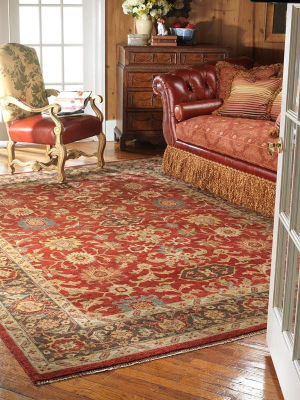 Wool Oriental Indoor Rug, Rectangle 3' x 5'