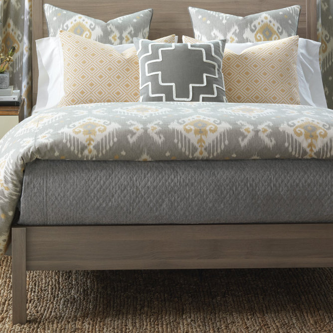 Downey Eclectic Cotton Ikat Duvet Cover