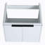 Ensemble de meuble-lavabo simple 47,8 po avec plateau en céramique Dilwar