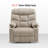 Wide Power Recliner Lift Chair with Extended Footrest For Big People, Fabric-552791341