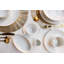 Mikasa Chalk Porcelain Oval Pie Dish, 18cm, White