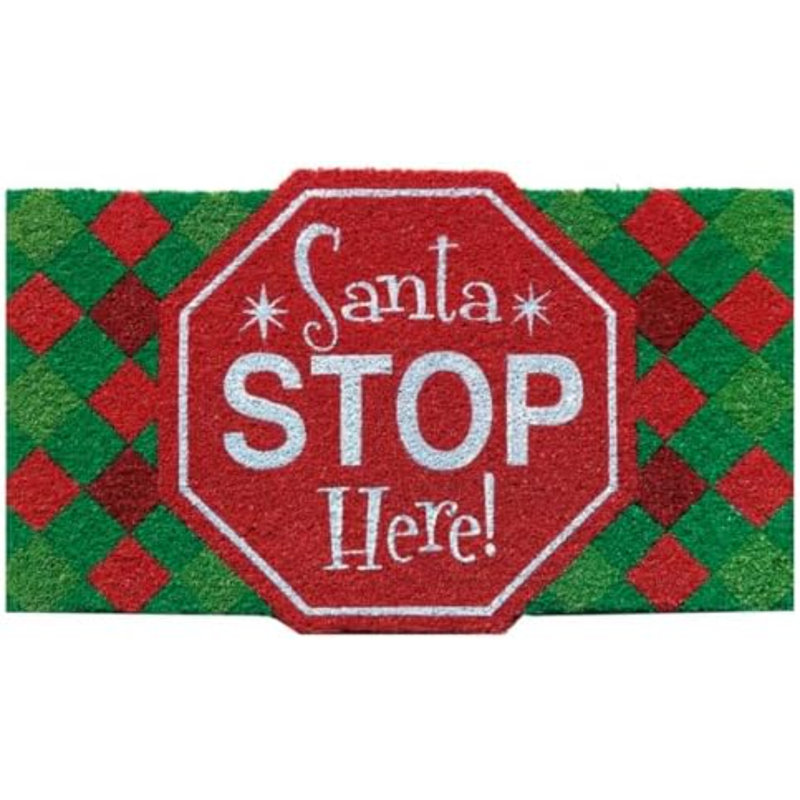 Paillasson Santa Stop Here