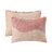 Cassie Blush Multi Trahan Ombre Shaggy Faux Fur 2-Piece Twin/Twin XL Duvet Cover Set-97902370