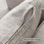 Coussin beige modulaire 100% polyester
