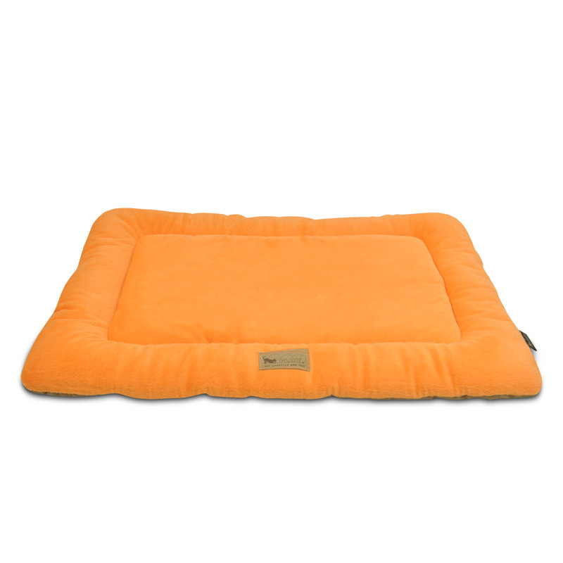 Tapis de cage moelleux, Moyen (l 30 po x P 20 po), Citrouille / noisette