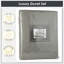 Aran - Elegant Quilted Duvet Set Polyester Geometric Duvet Cover Set with Pillowcases Included-123151080-123151083
