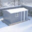 Remise de rangement extérieure 8 x 12 pi-125898038