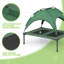 Lit surélevé pour chien avec auvent, lit pour chien d'extérieur avec tente à abat-jour amovible, lit pour animal surélevé-98668035-98668034