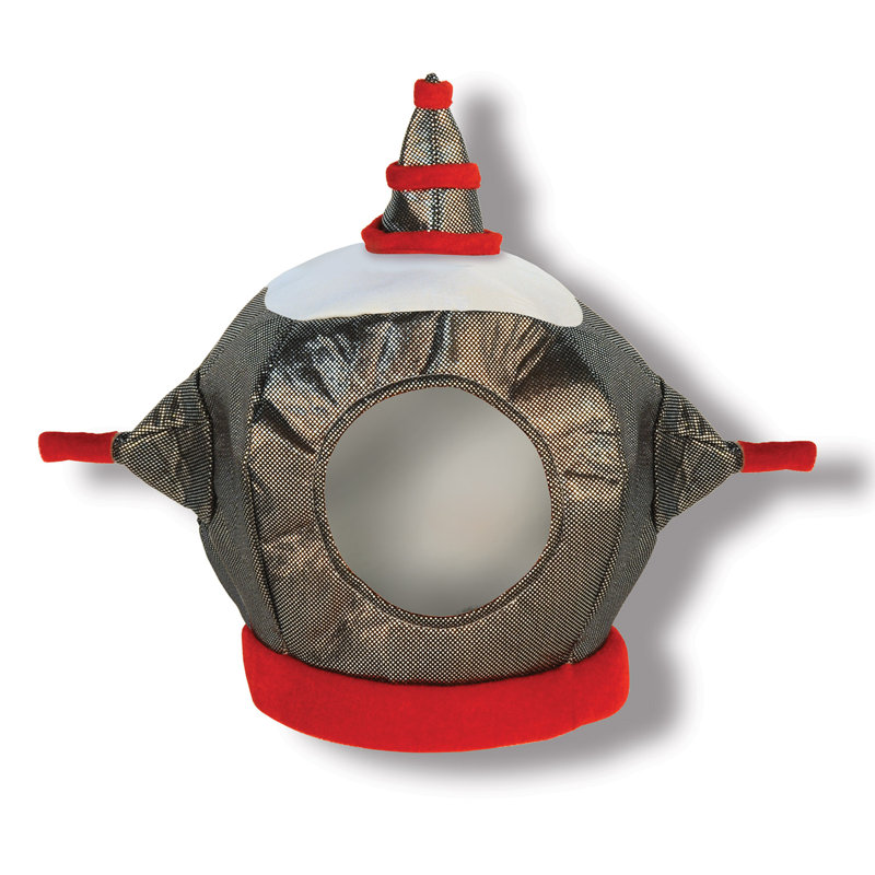 Casque de robot en tissu - paquet de 6