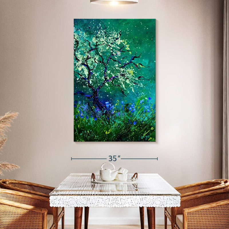 Harnek Dazzling Spring Garden, 51" H x 34" W