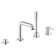 Essence New Single Handle Deck Mounted Roman Tub Faucet with Diverter and Handshower