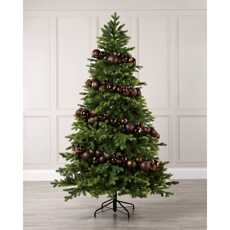 279.9cm Faux Garland, Espresso