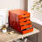 File Cabinet Shelf Organizing Box Settrays 5 Drawers Closed-1592634347