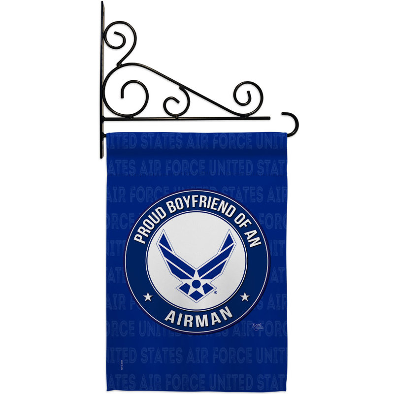 Ensemble de drapeaux en polyester 18,5 x 13 po Proud Boyfriend