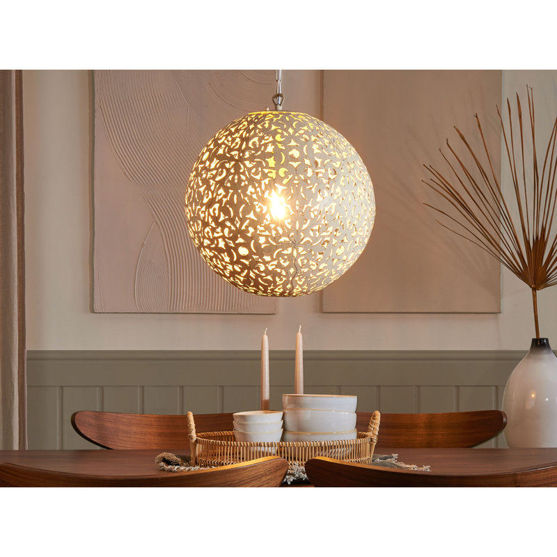 Vanwinkle 1 - Light Gold Sphere Pendant
