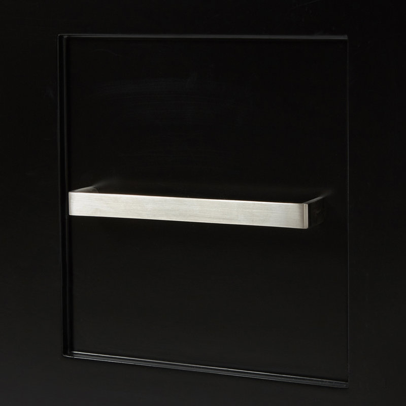 Base de meuble-lavabo simple 42 po Paulla, Noir