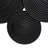 Metal Layered Disk Plate Home Wall Decor with Textured Circles-1806385094
