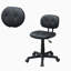 Chaise de travail en similicuir