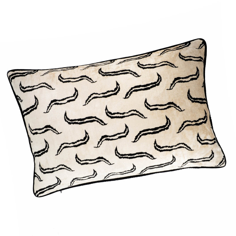 Abstract Velvet Pillow Cover