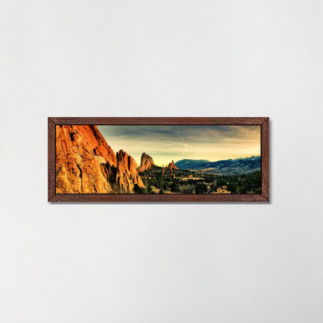 Colorado Springs Panoramic Skyline Cityscape' Photograph