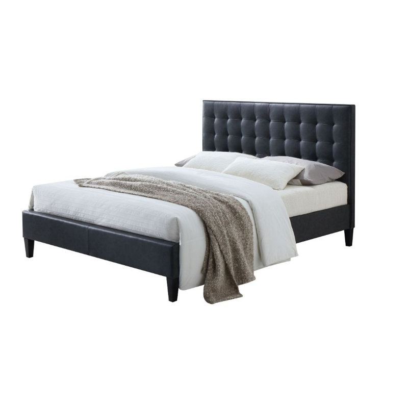 Saveria Upholstered Platform Bed, Queen