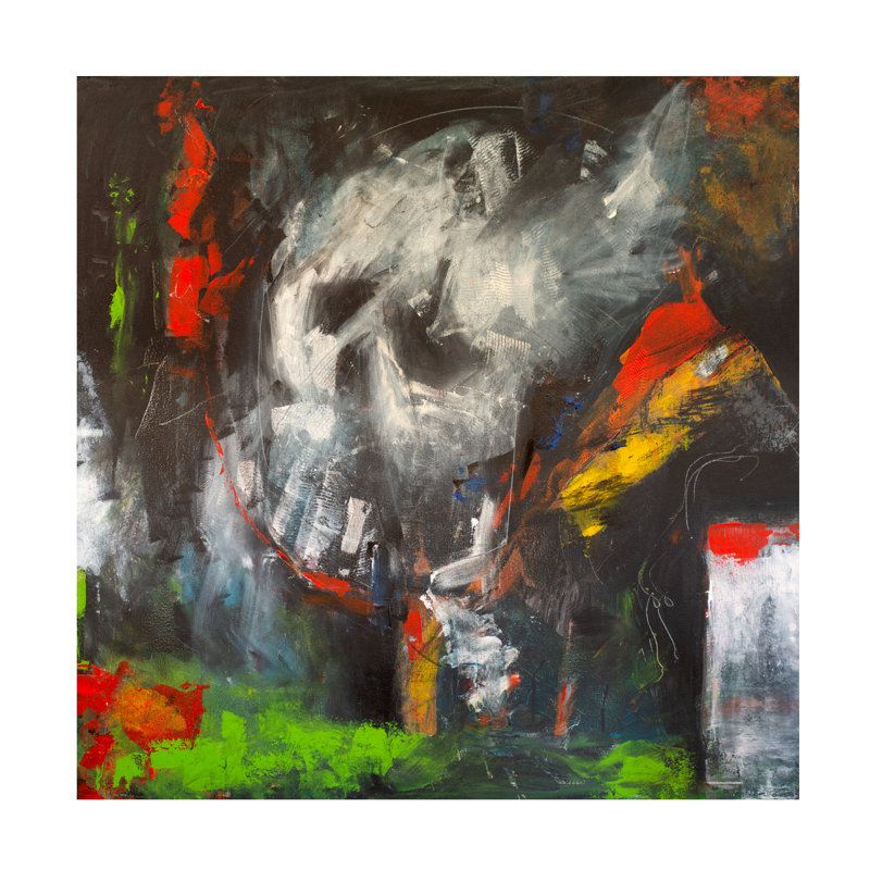 Bolog Tim Nyberg Ghost Train Canvas Art, 14" H x 14" W