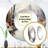 Sabeel Deer Winter Serenade - Deer Mirror, Modern Round Unique Wall Mirror, Printed Metal Art-1488461587
