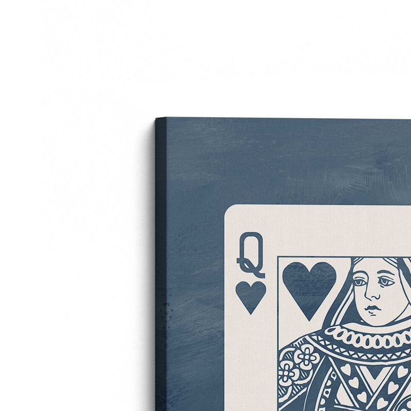 Denim Queen Card Wrapped Canvas, 72" H x 48" W