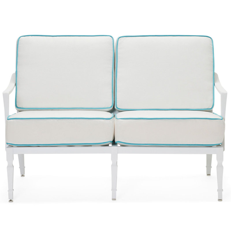 Causeuse, Blanc mat