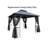 Patio Double Roof Gazebo Replacement Canopy Top Fabric