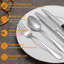 Ensemble de 24 couverts 24 pièces avec service de couteaux à steak, ensemble de couverts en acier inoxydable, ensemble d'ustensiles de couteaux polis miroir, ensemble de vaisselle de cuisine pour la maison, ensemble de cuillères à fourchette, va au la-1878452591