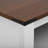 59.3''Sideboard With Sliding Barn Door And Mesh Panels-206703569
