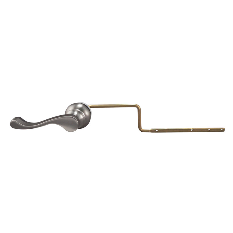 Levier de toilette Keeney, Nickel brossé