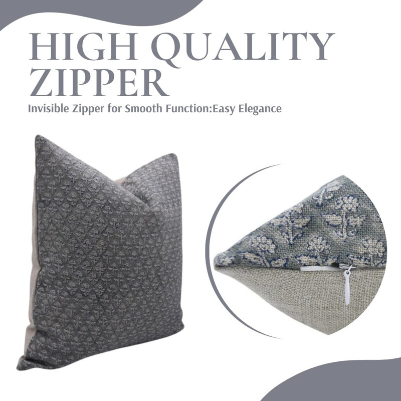 Linen Square Pillow Cover, 18" x 18", Square