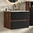 Kersha 24 Inch Single Bathroom Vanity with Ceramic Top with Overflow, Pre-Assembled-907008364-931875227-911790135