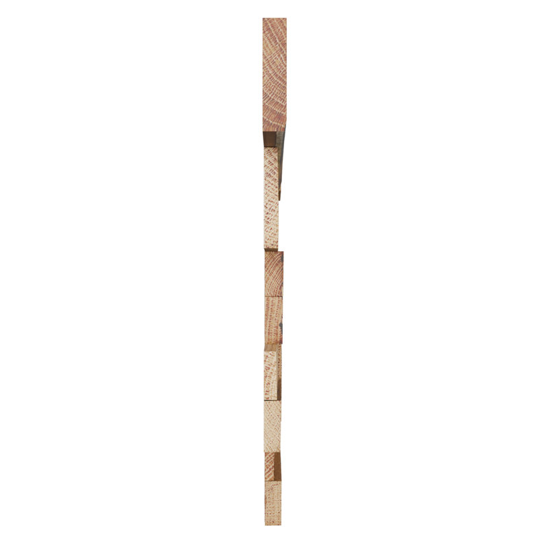 Oak Dry Stack Wood Mosaic Wall Tile for Wall and Ceiling
