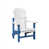 White with Pacific Blue selected