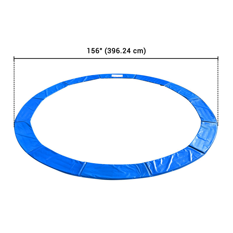 Yescom 13 Ft Universal Round Trampoline Replacement Safety Rebounder Cover Pad EPE Foam, Blue