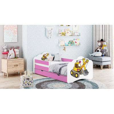 Rio Cot Bed / Toddler Bed Frame with Drawers