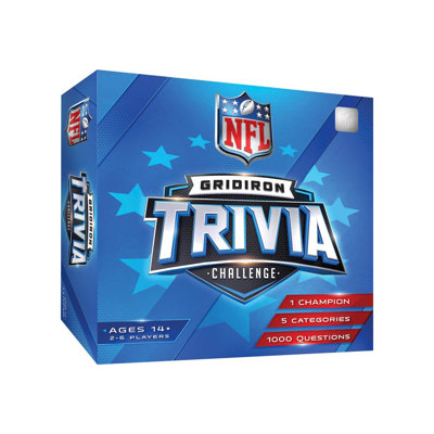 MasterPieces NFL Gridiron Trivia Challenge, Family Game for Kids & Adults