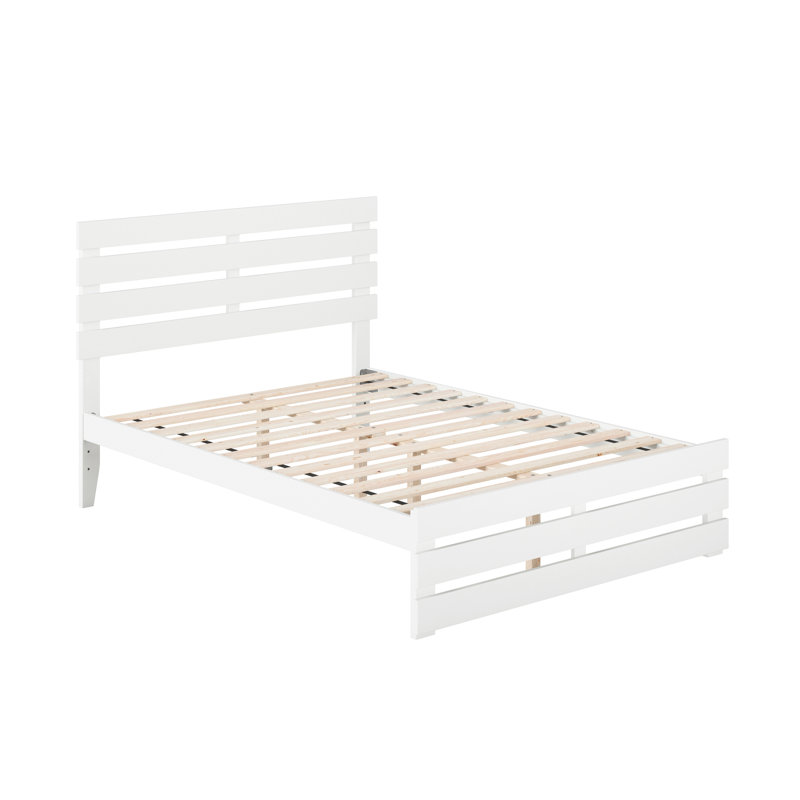 Jaqson Slat Bed, Full / Double, White