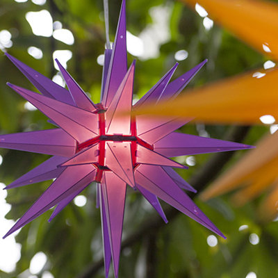 Moravian Star Lighted Display