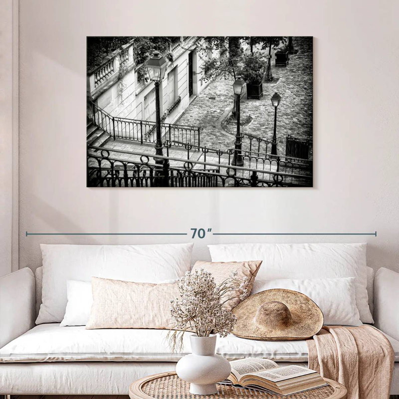 Nicci Staircase Montmartre II, 30" H x 45" W